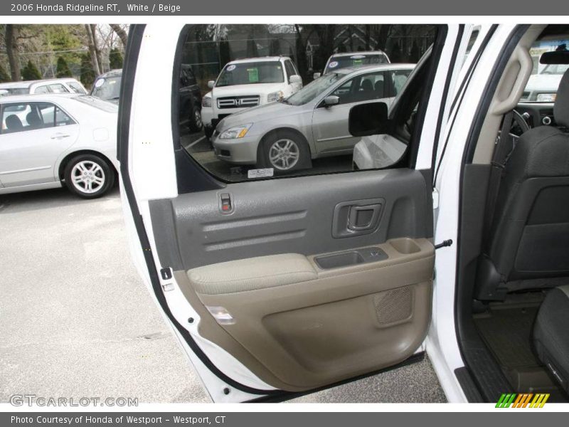 White / Beige 2006 Honda Ridgeline RT
