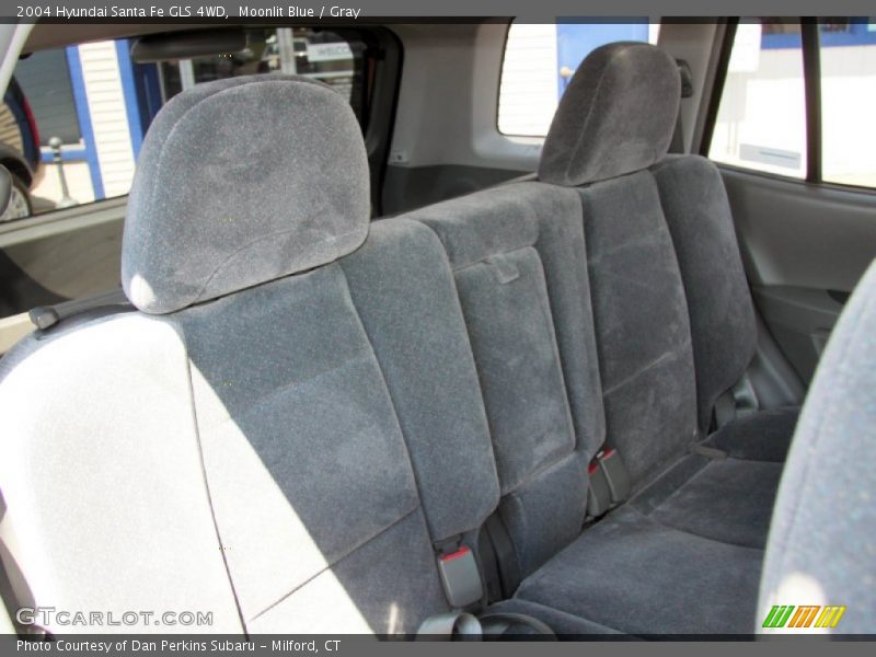 Moonlit Blue / Gray 2004 Hyundai Santa Fe GLS 4WD
