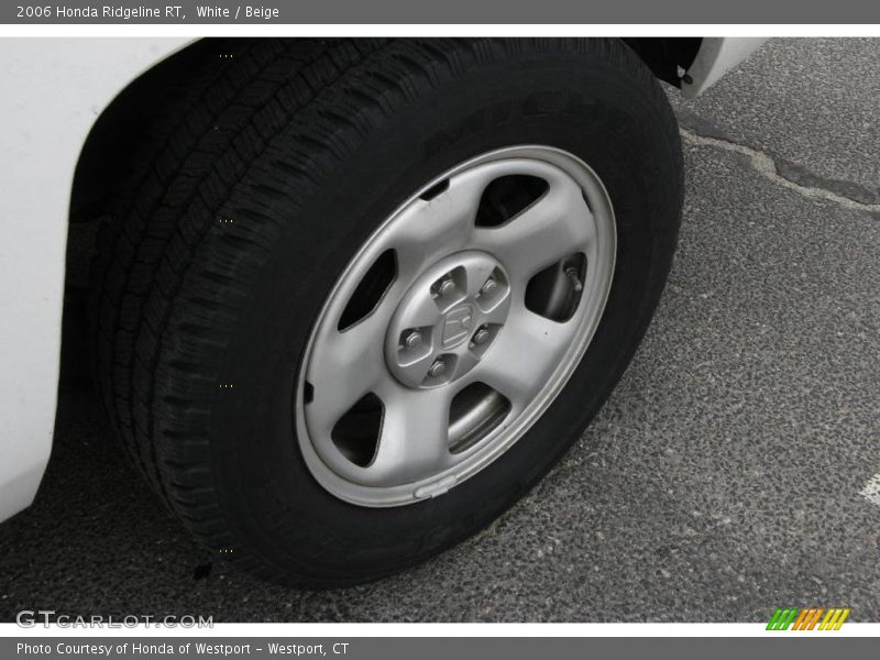 White / Beige 2006 Honda Ridgeline RT