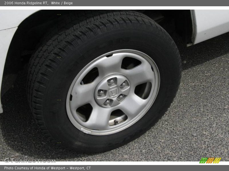 White / Beige 2006 Honda Ridgeline RT