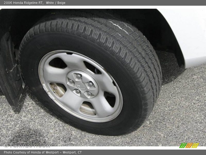 White / Beige 2006 Honda Ridgeline RT