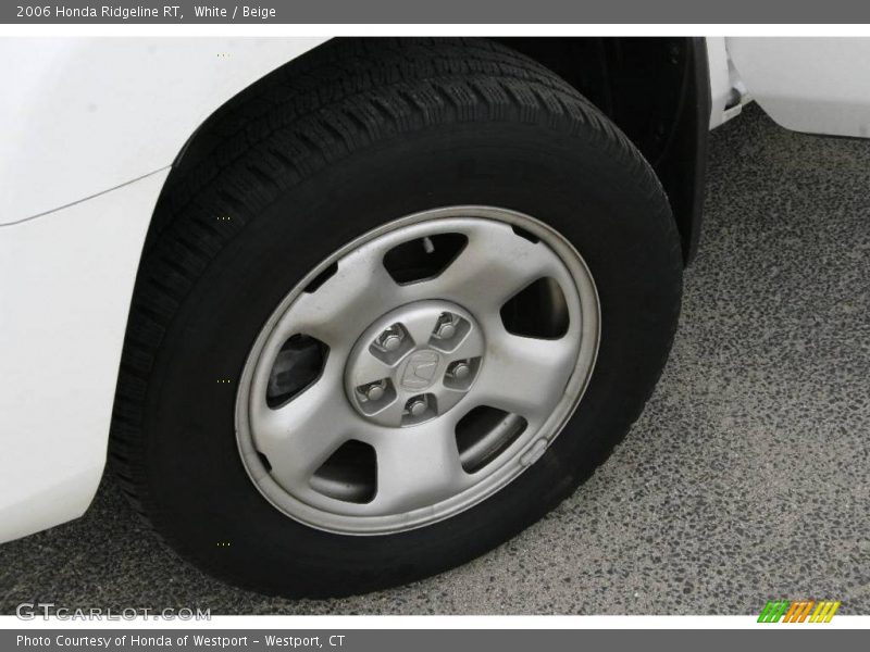 White / Beige 2006 Honda Ridgeline RT