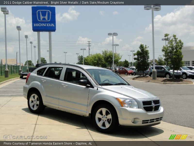 Bright Silver Metallic / Dark Slate/Medium Graystone 2011 Dodge Caliber Mainstreet