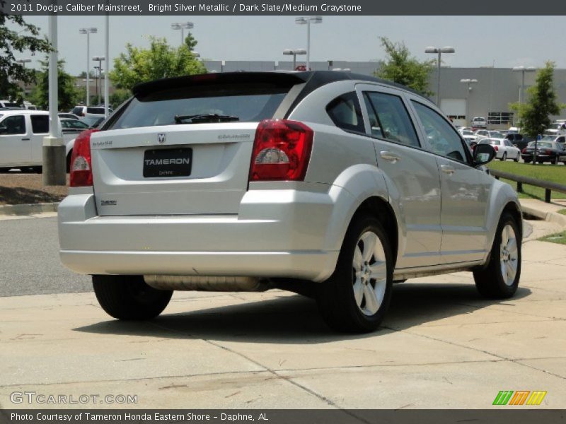 Bright Silver Metallic / Dark Slate/Medium Graystone 2011 Dodge Caliber Mainstreet