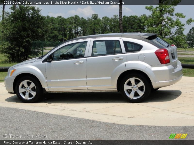 Bright Silver Metallic / Dark Slate/Medium Graystone 2011 Dodge Caliber Mainstreet