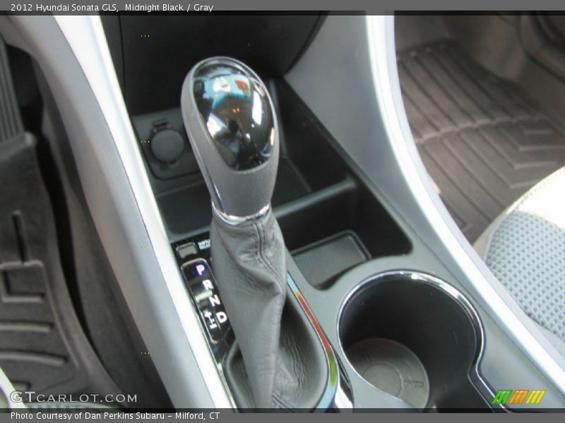 Midnight Black / Gray 2012 Hyundai Sonata GLS