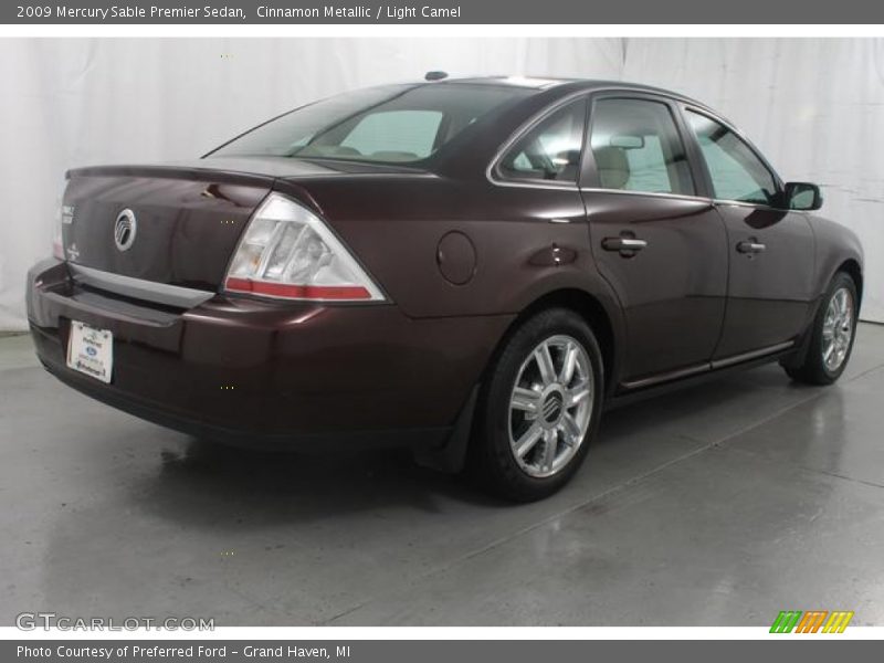 Cinnamon Metallic / Light Camel 2009 Mercury Sable Premier Sedan