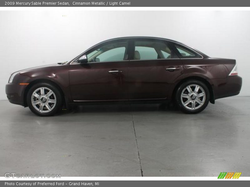 Cinnamon Metallic / Light Camel 2009 Mercury Sable Premier Sedan
