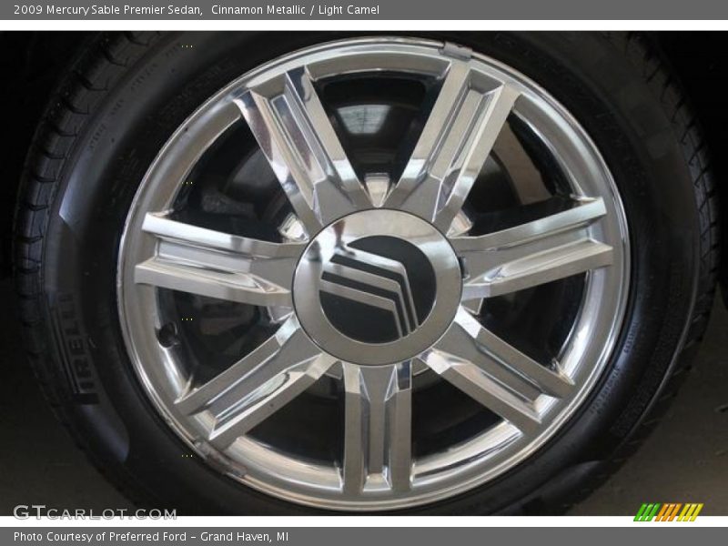 Cinnamon Metallic / Light Camel 2009 Mercury Sable Premier Sedan
