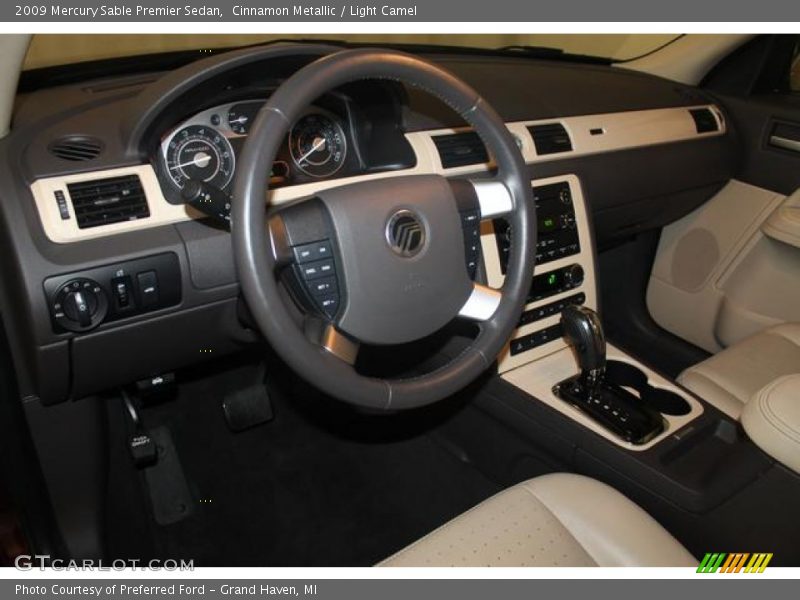 Cinnamon Metallic / Light Camel 2009 Mercury Sable Premier Sedan