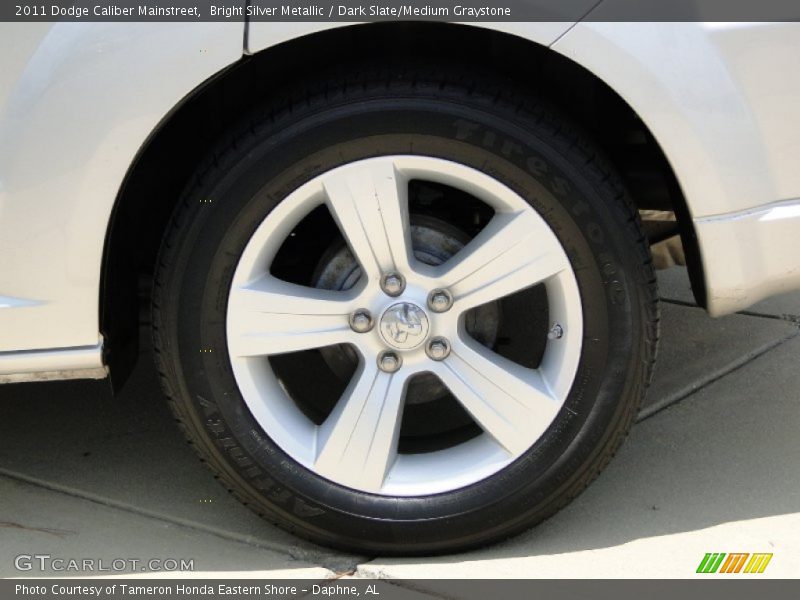 Bright Silver Metallic / Dark Slate/Medium Graystone 2011 Dodge Caliber Mainstreet