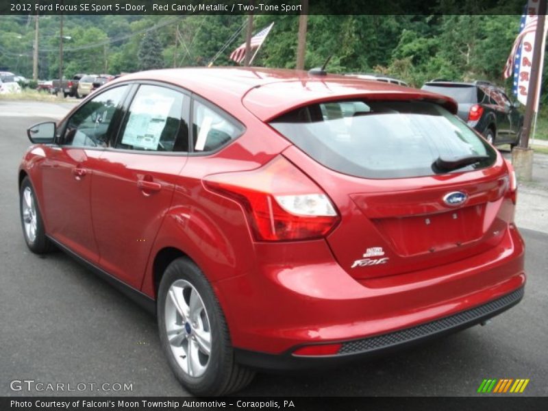  2012 Focus SE Sport 5-Door Red Candy Metallic