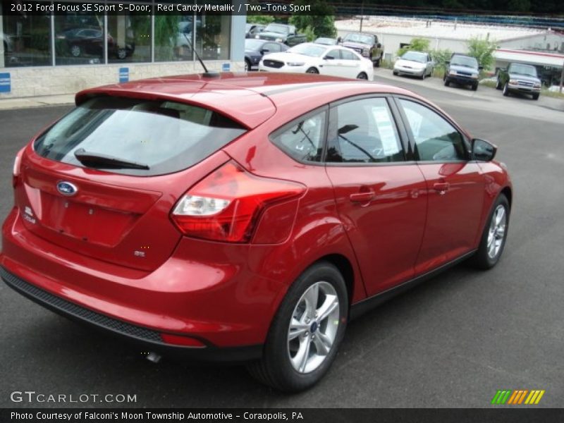 Red Candy Metallic / Two-Tone Sport 2012 Ford Focus SE Sport 5-Door