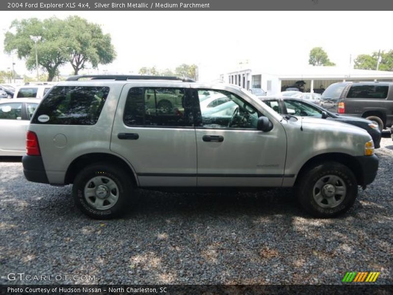 Silver Birch Metallic / Medium Parchment 2004 Ford Explorer XLS 4x4