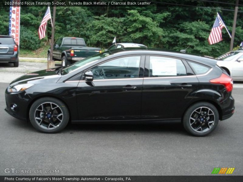  2012 Focus Titanium 5-Door Tuxedo Black Metallic