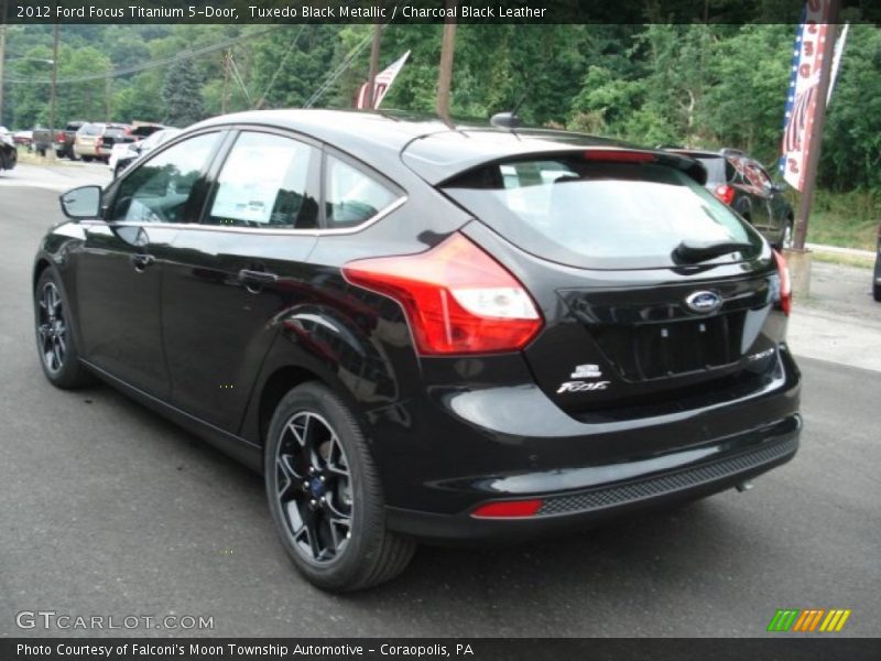  2012 Focus Titanium 5-Door Tuxedo Black Metallic