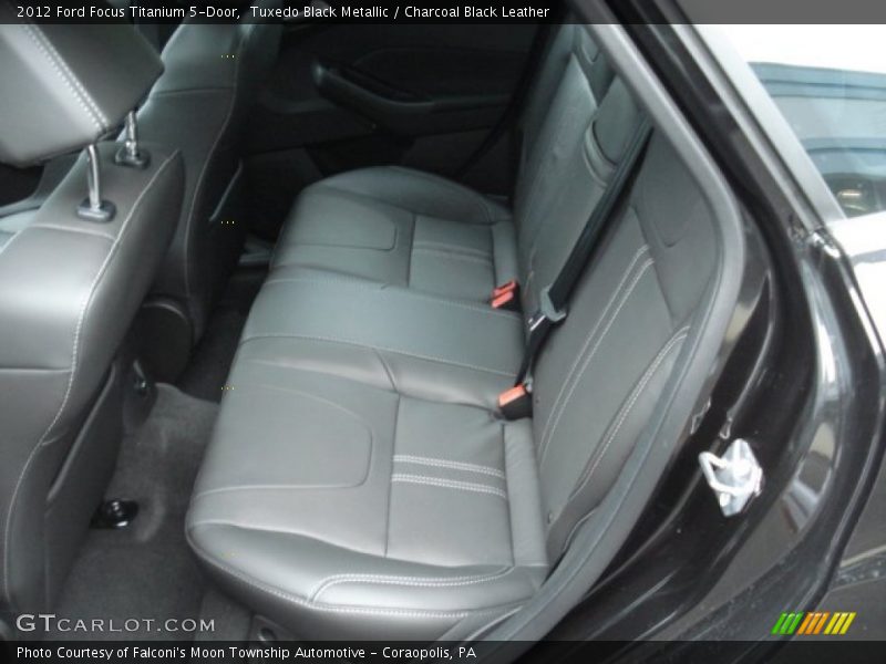 Rear Seat of 2012 Focus Titanium 5-Door