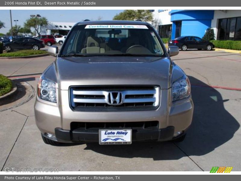 Desert Rock Metallic / Saddle 2006 Honda Pilot EX