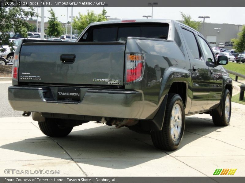 Nimbus Gray Metallic / Gray 2008 Honda Ridgeline RT