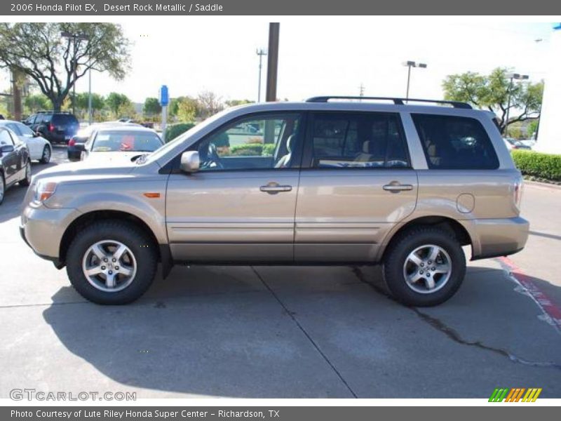 Desert Rock Metallic / Saddle 2006 Honda Pilot EX