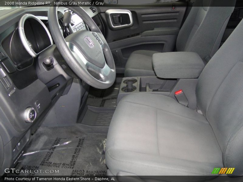 Nimbus Gray Metallic / Gray 2008 Honda Ridgeline RT