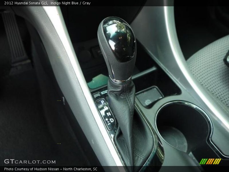 Indigo Night Blue / Gray 2012 Hyundai Sonata GLS