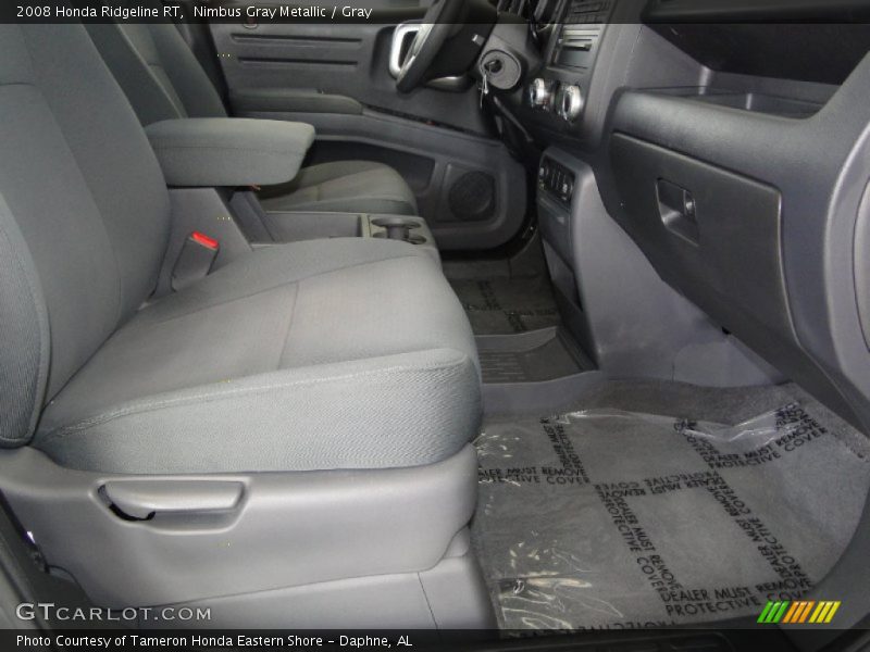 Nimbus Gray Metallic / Gray 2008 Honda Ridgeline RT
