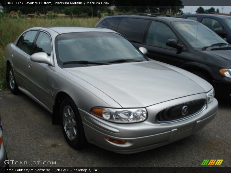 Platinum Metallic / Medium Gray 2004 Buick LeSabre Custom