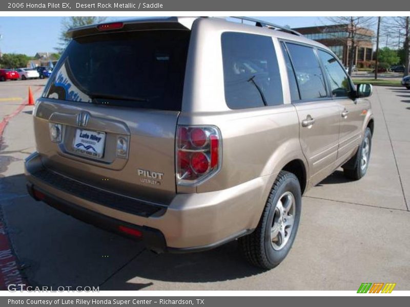 Desert Rock Metallic / Saddle 2006 Honda Pilot EX