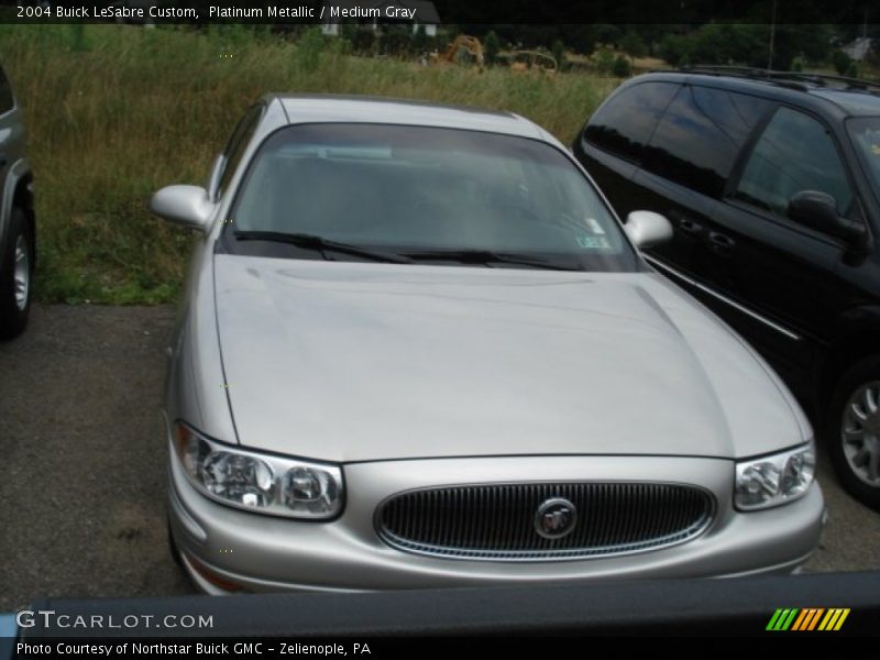 Platinum Metallic / Medium Gray 2004 Buick LeSabre Custom