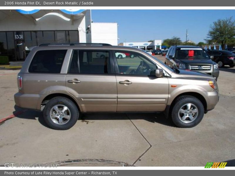Desert Rock Metallic / Saddle 2006 Honda Pilot EX