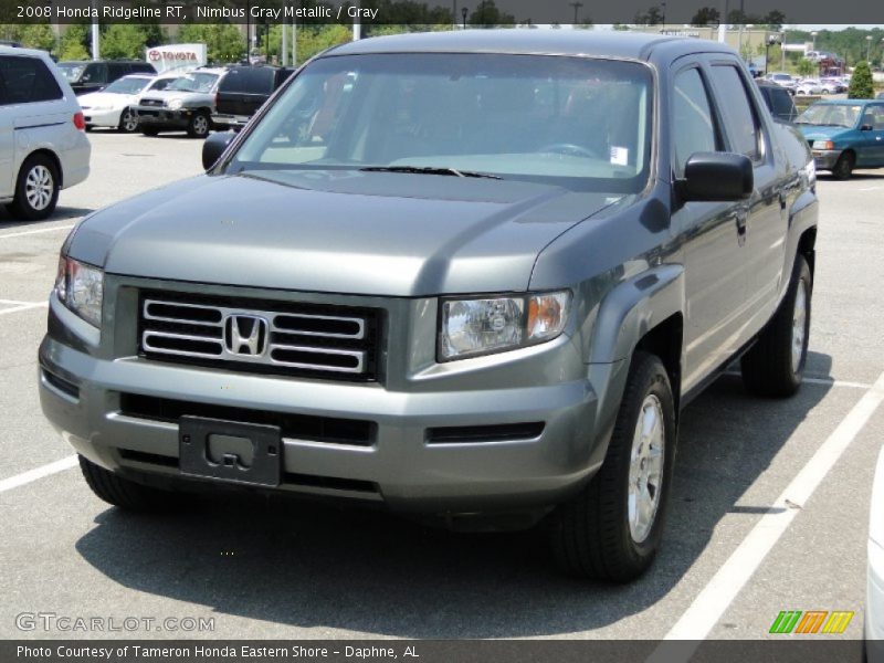Nimbus Gray Metallic / Gray 2008 Honda Ridgeline RT