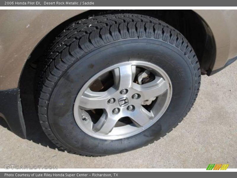Desert Rock Metallic / Saddle 2006 Honda Pilot EX