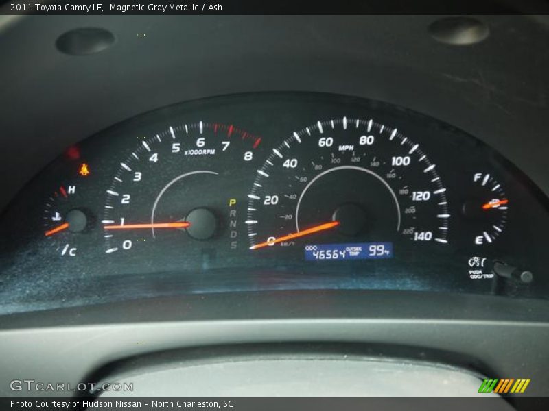 Magnetic Gray Metallic / Ash 2011 Toyota Camry LE