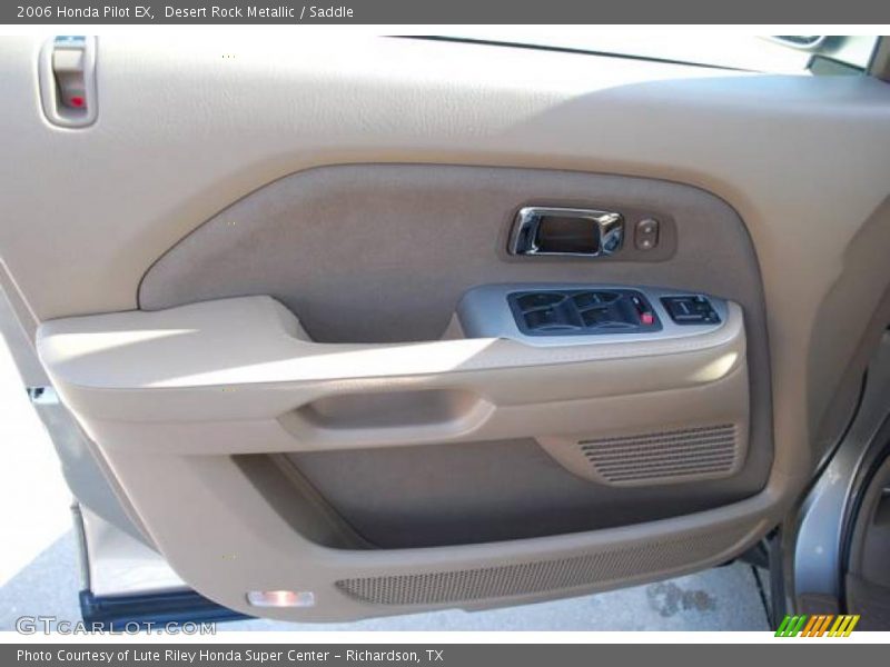 Desert Rock Metallic / Saddle 2006 Honda Pilot EX