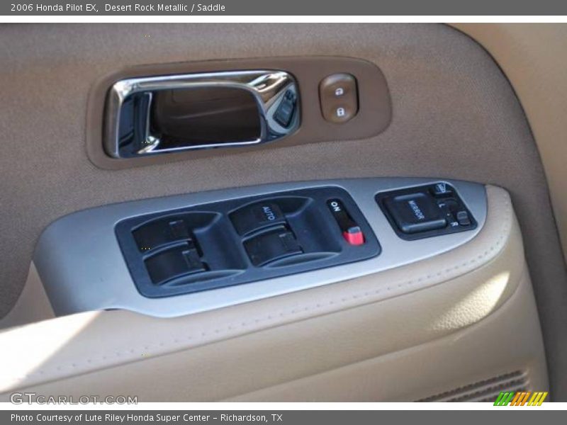Desert Rock Metallic / Saddle 2006 Honda Pilot EX