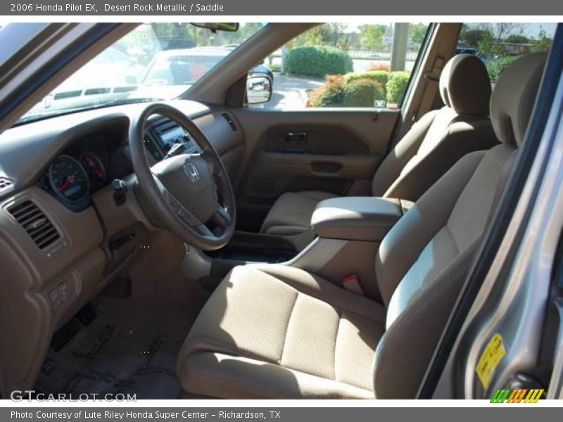 Desert Rock Metallic / Saddle 2006 Honda Pilot EX