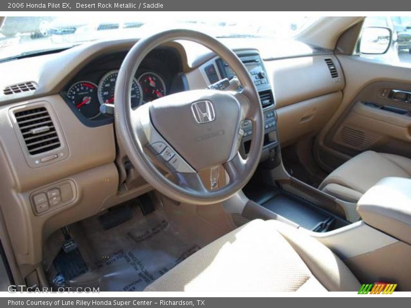 Desert Rock Metallic / Saddle 2006 Honda Pilot EX