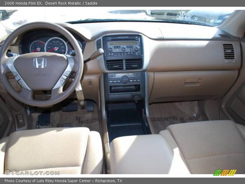 Desert Rock Metallic / Saddle 2006 Honda Pilot EX