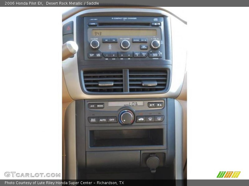 Desert Rock Metallic / Saddle 2006 Honda Pilot EX