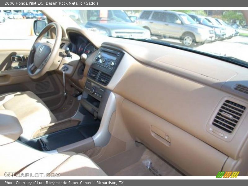Desert Rock Metallic / Saddle 2006 Honda Pilot EX