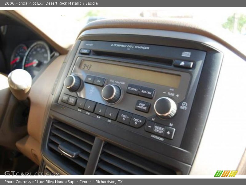 Desert Rock Metallic / Saddle 2006 Honda Pilot EX