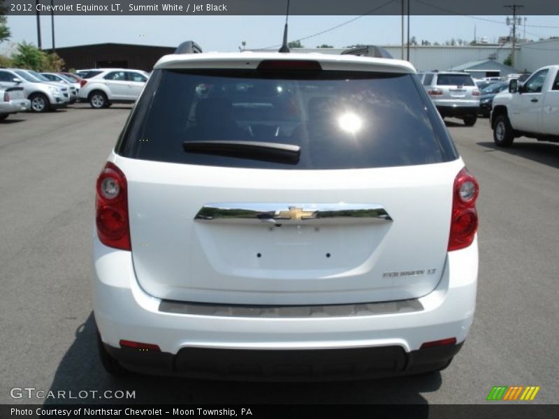 Summit White / Jet Black 2012 Chevrolet Equinox LT