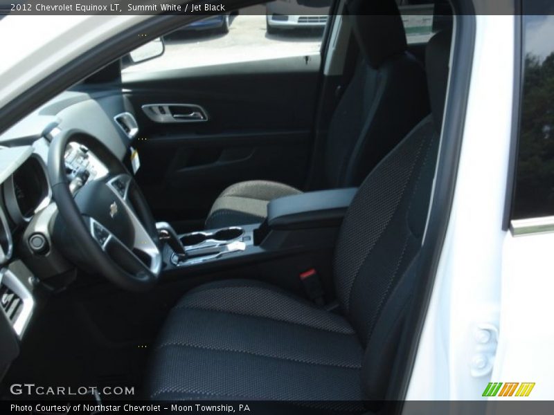 Summit White / Jet Black 2012 Chevrolet Equinox LT