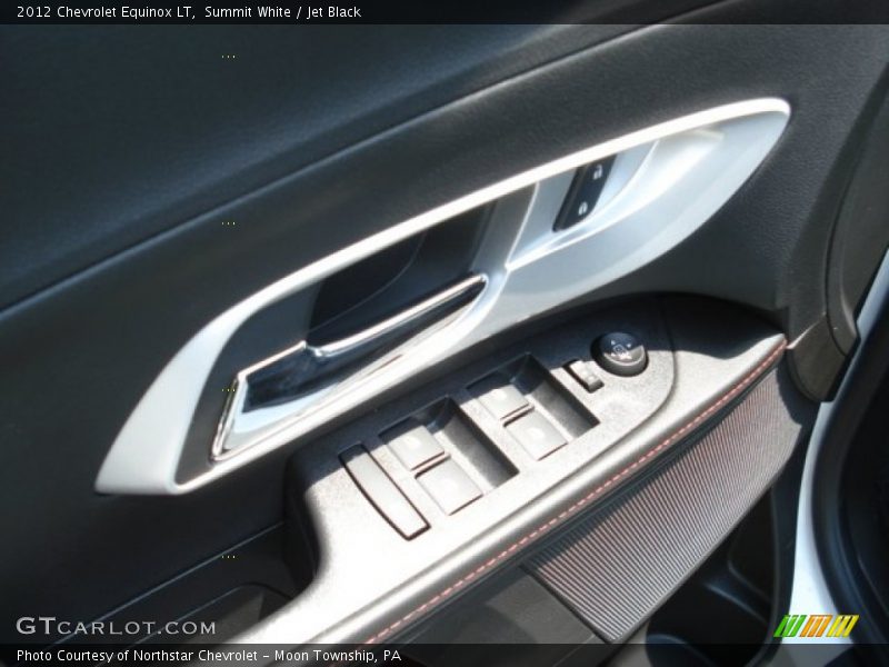 Summit White / Jet Black 2012 Chevrolet Equinox LT