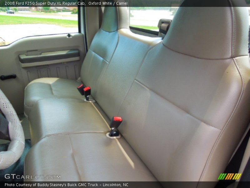 Oxford White / Camel 2008 Ford F250 Super Duty XL Regular Cab