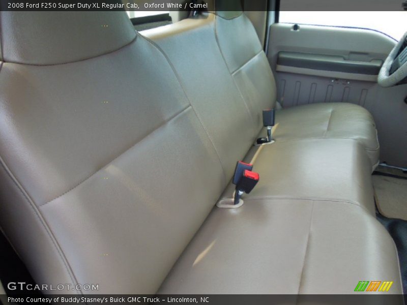 Oxford White / Camel 2008 Ford F250 Super Duty XL Regular Cab