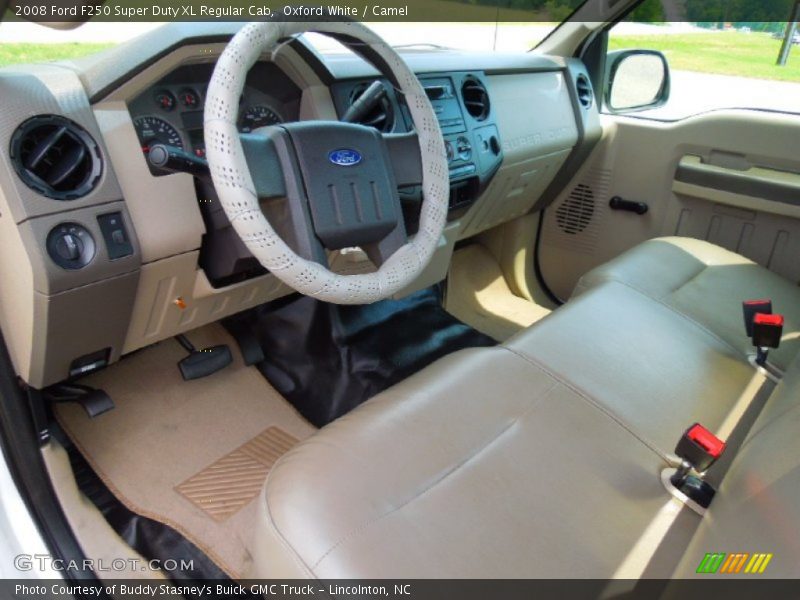Camel Interior - 2008 F250 Super Duty XL Regular Cab 
