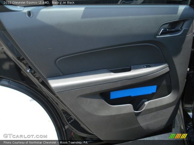 Black / Jet Black 2012 Chevrolet Equinox LS AWD