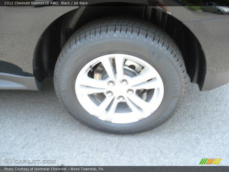 Black / Jet Black 2012 Chevrolet Equinox LS AWD